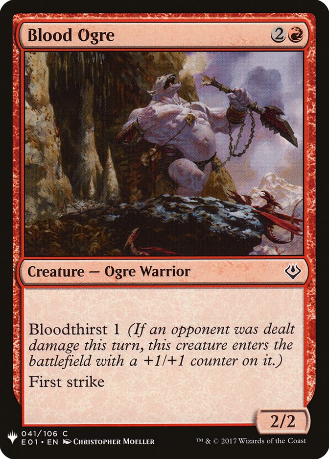 Blood Ogre [Mystery Booster] | Devastation Store