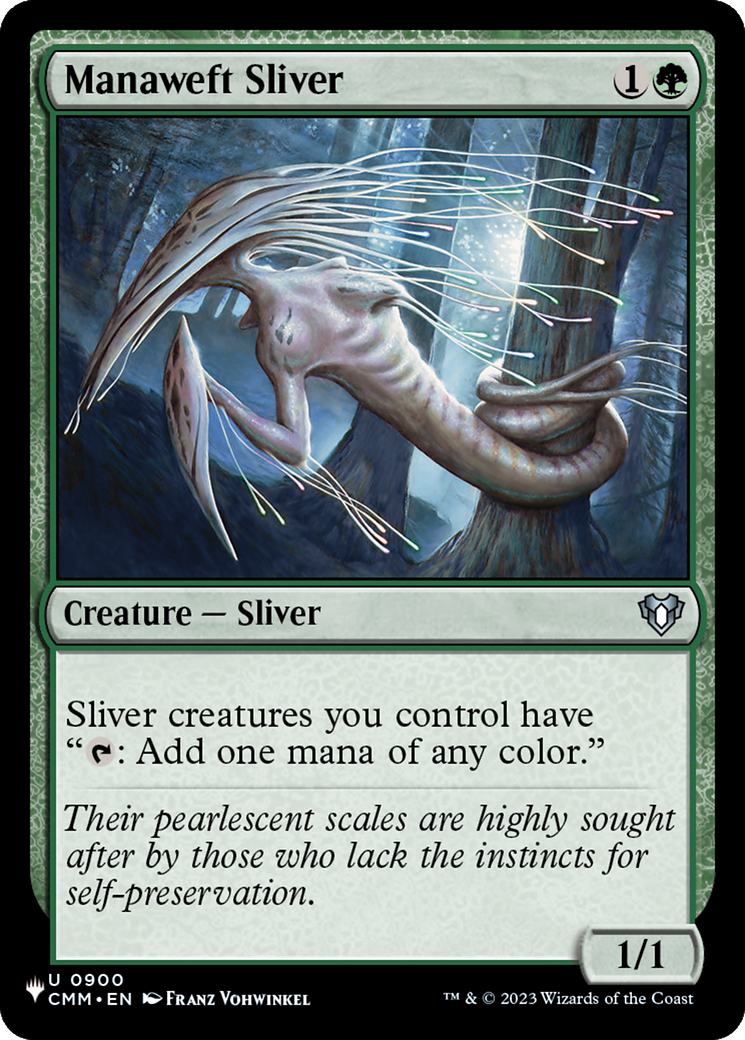 Manaweft Sliver (CMM) [The List] | Devastation Store