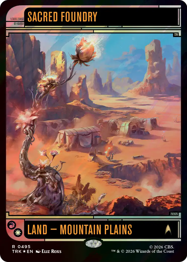 Sacred Foundry (Surge Foil) [Star Trek] | Devastation Store
