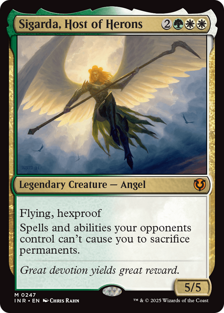 Sigarda, Host of Herons (Retro Frame) [Innistrad Remastered] | Devastation Store