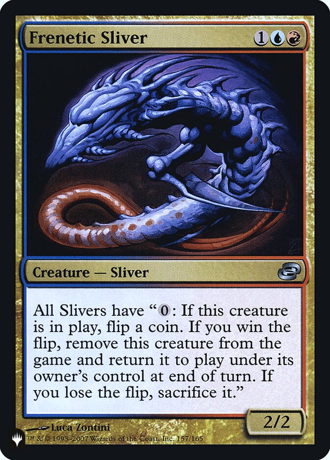 Frenetic Sliver [Secret Lair: Heads I Win, Tails You Lose] | Devastation Store