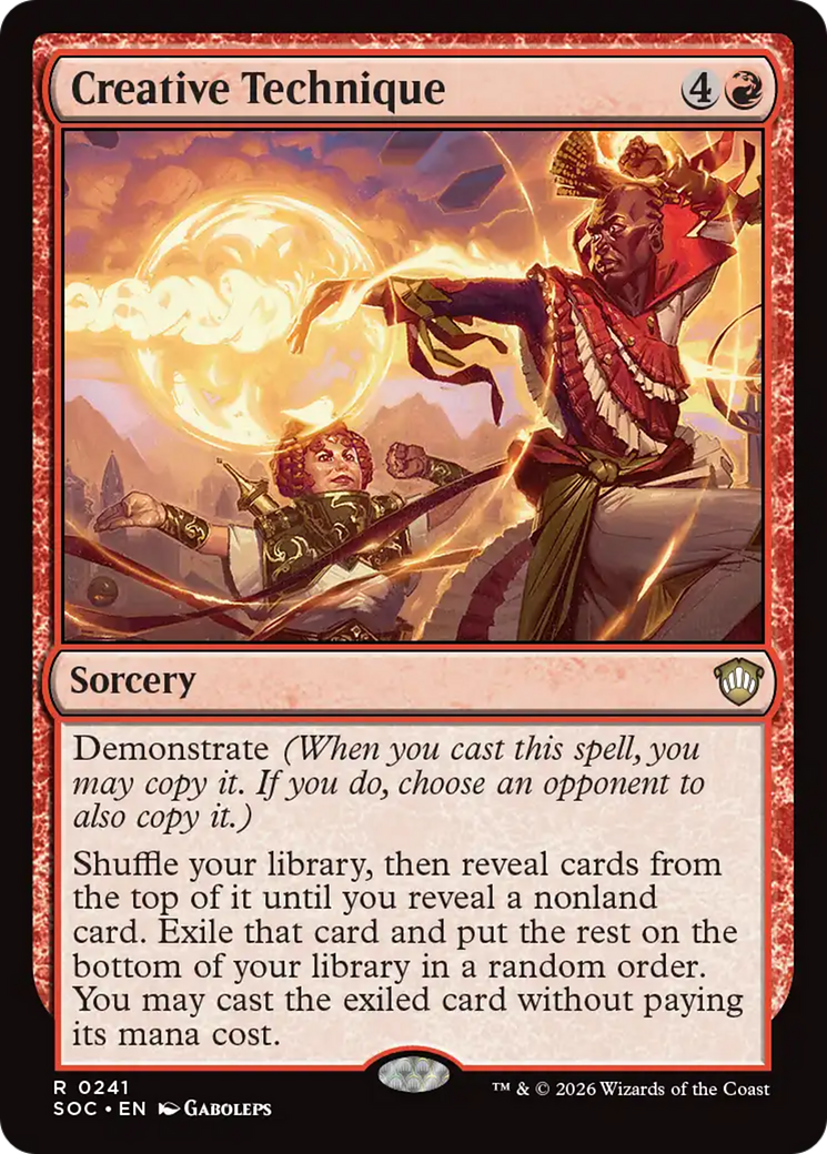 Creative Technique [Secrets of Strixhaven Commander] | Devastation Store