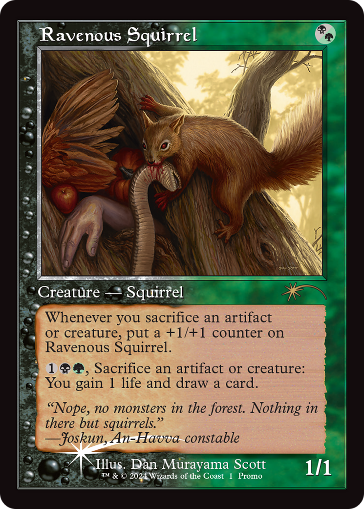 Ravenous Squirrel (Open House) [Wizards Play Network 2024] | Devastation Store