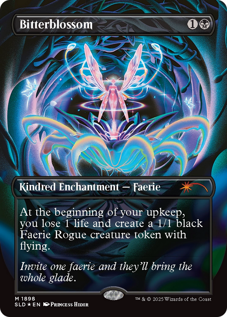 Bitterblossom (Double Rainbow Foil) [Secret Lair Drop Series] | Devastation Store