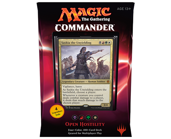 Commander 2016 - Commander Deck (Open Hostility) | Devastation Store