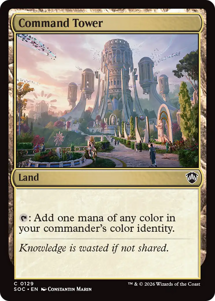 Command Tower [Secrets of Strixhaven Commander] | Devastation Store