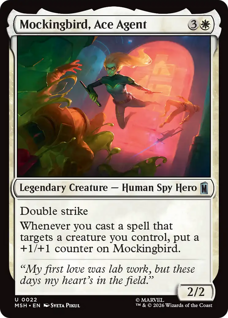 Mockingbird, Ace Agent [Marvel Super Heroes] | Devastation Store