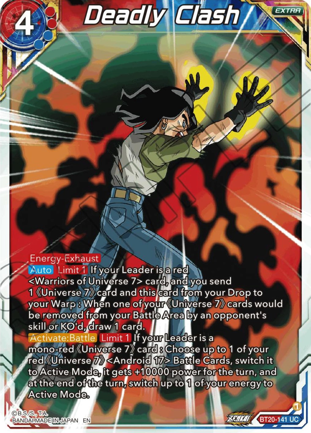 Deadly Clash (BT20-141) [Power Absorbed] | Devastation Store