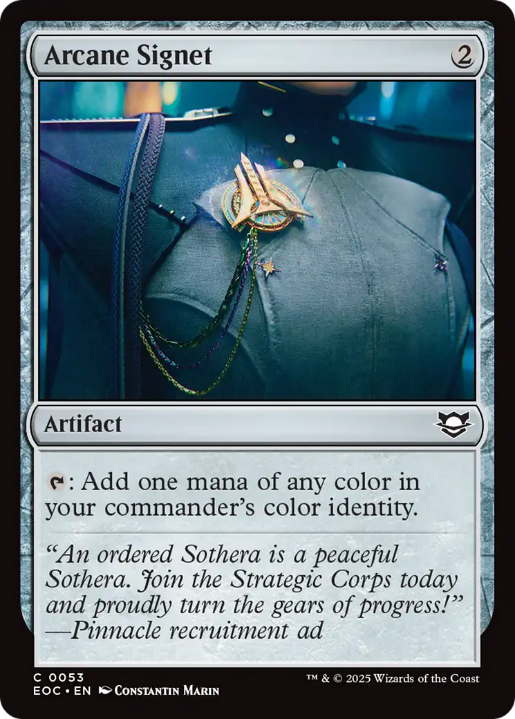 Arcane Signet [Edge of Eternities Commander] | Devastation Store