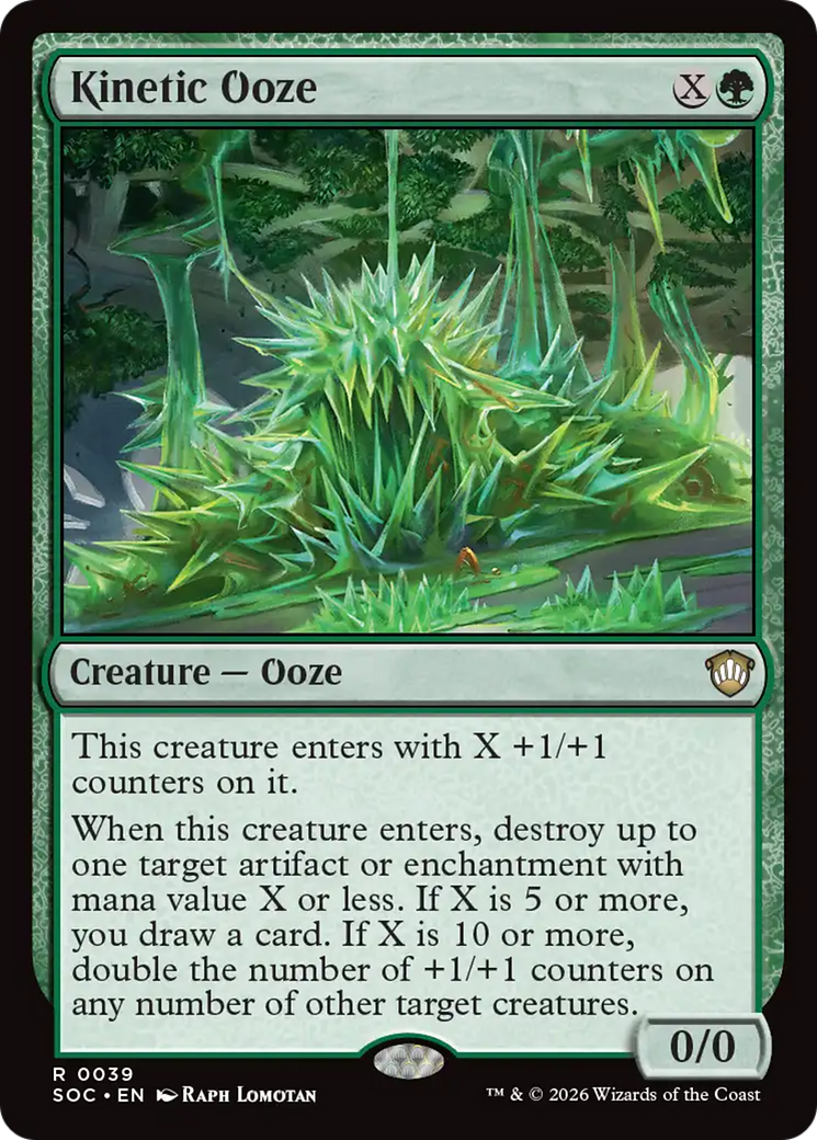 Kinetic Ooze [Secrets of Strixhaven Commander] | Devastation Store