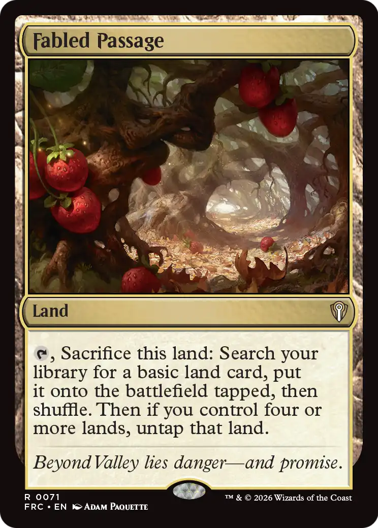 Fabled Passage [Reality Fracture Commander] | Devastation Store