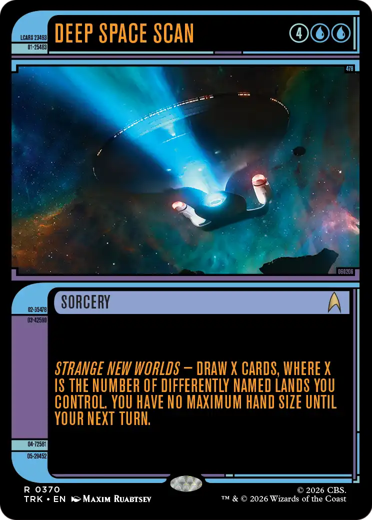 Deep Space Scan (Showcase) [Star Trek] | Devastation Store