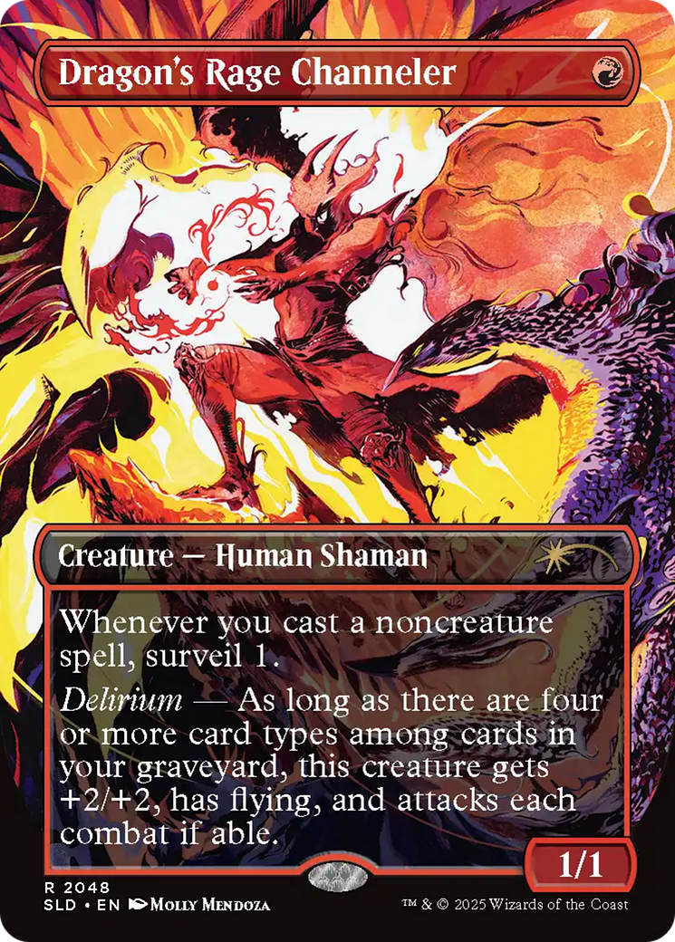 Dragon's Rage Channeler (2048) (Rainbow Foil) [Secret Lair Drop Series] | Devastation Store