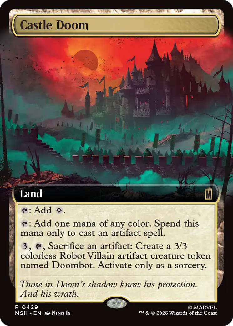 Castle Doom (Extended Art) [Marvel Super Heroes] | Devastation Store
