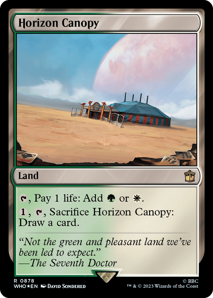 Horizon Canopy (Surge Foil) [Doctor Who] | Devastation Store