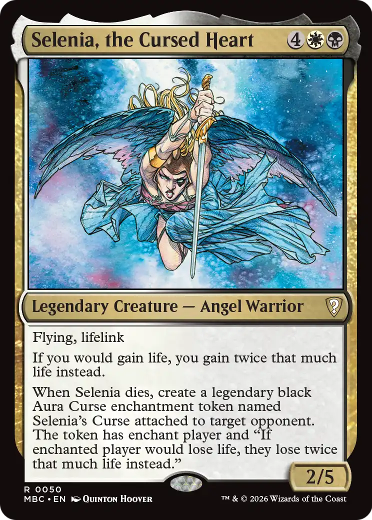 Selenia, the Cursed Heart [Mystery Booster: Commander Edition] | Devastation Store