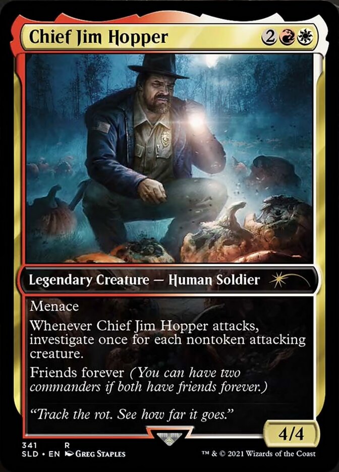 Chief Jim Hopper [Secret Lair Drop Series] | Devastation Store