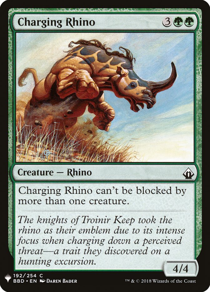 Charging Rhino [Mystery Booster] | Devastation Store