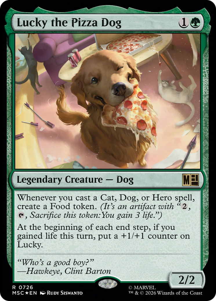 Lucky the Pizza Dog [Marvel Super Heroes Commander] | Devastation Store