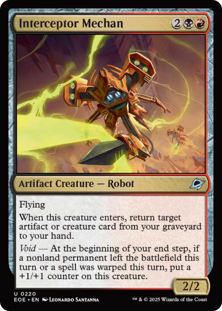 Interceptor Mechan [Edge of Eternities] | Devastation Store