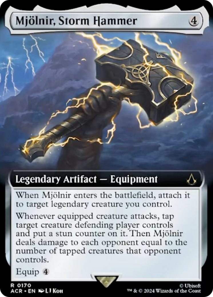 Mjolnir, Storm Hammer (Extended Art) [Assassin's Creed] | Devastation Store