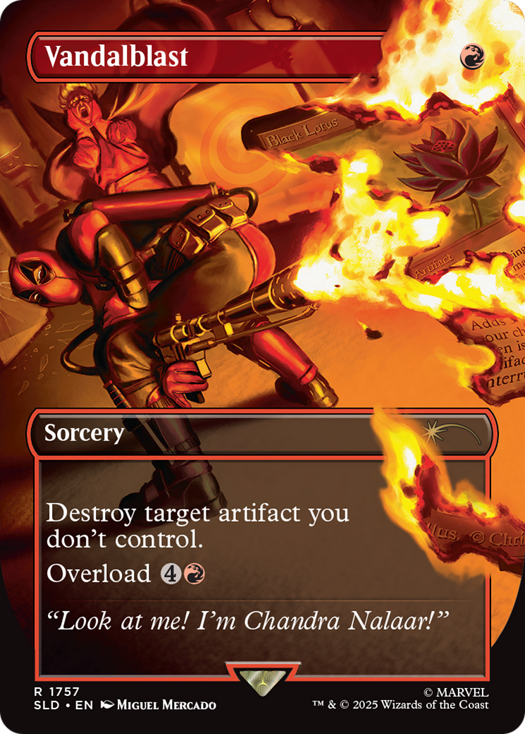 Vandalblast (1757) (Rainbow Foil) [Secret Lair Drop Series] | Devastation Store