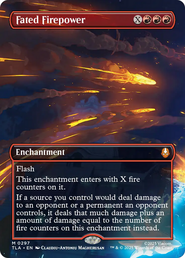 Fated Firepower (Borderless) [Avatar: The Last Airbender] | Devastation Store