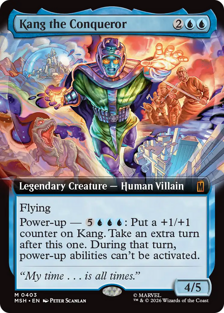 Kang the Conqueror (Extended Art) [Marvel Super Heroes] | Devastation Store