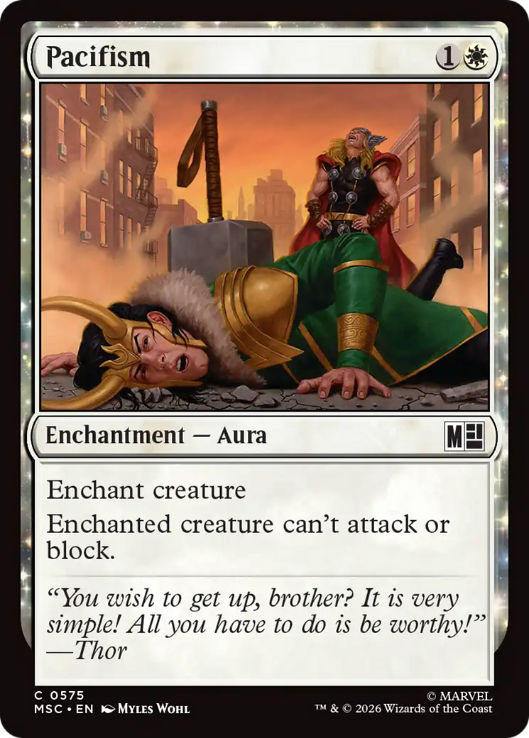 Pacifism [Marvel Super Heroes Commander] | Devastation Store