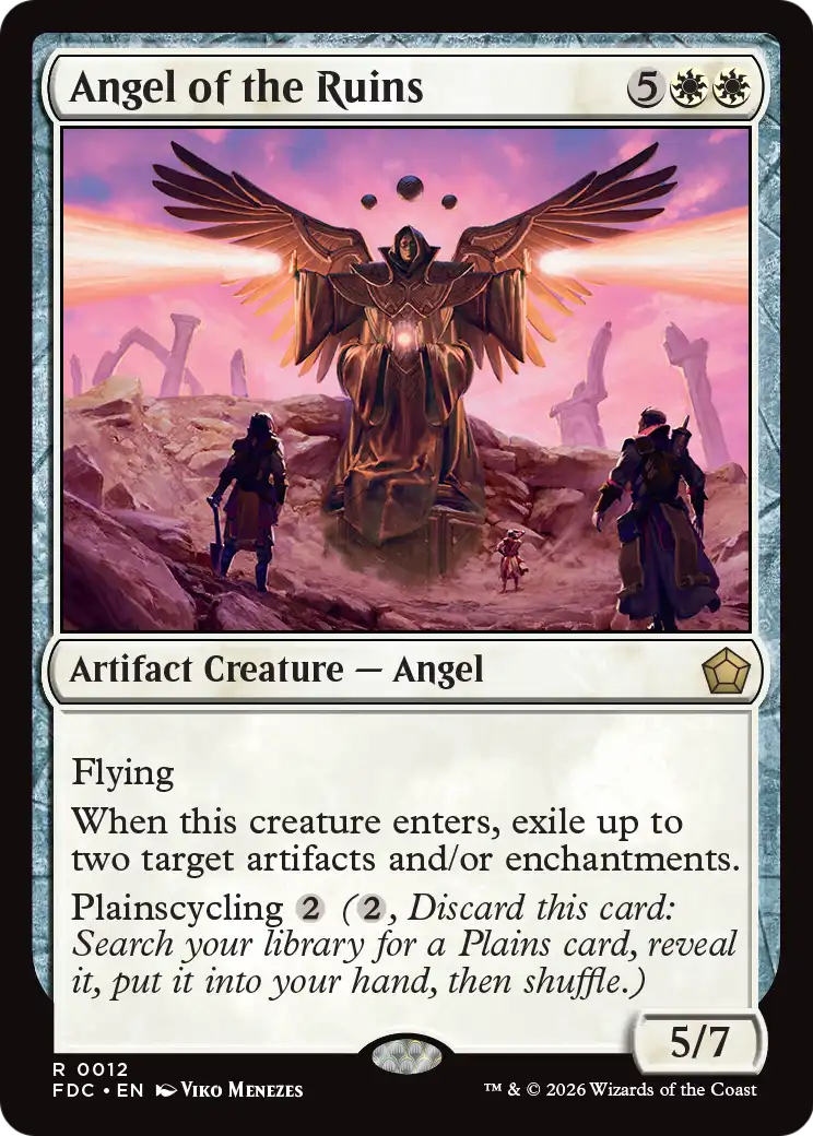 Angel of the Ruins [Foundations Commander] | Devastation Store