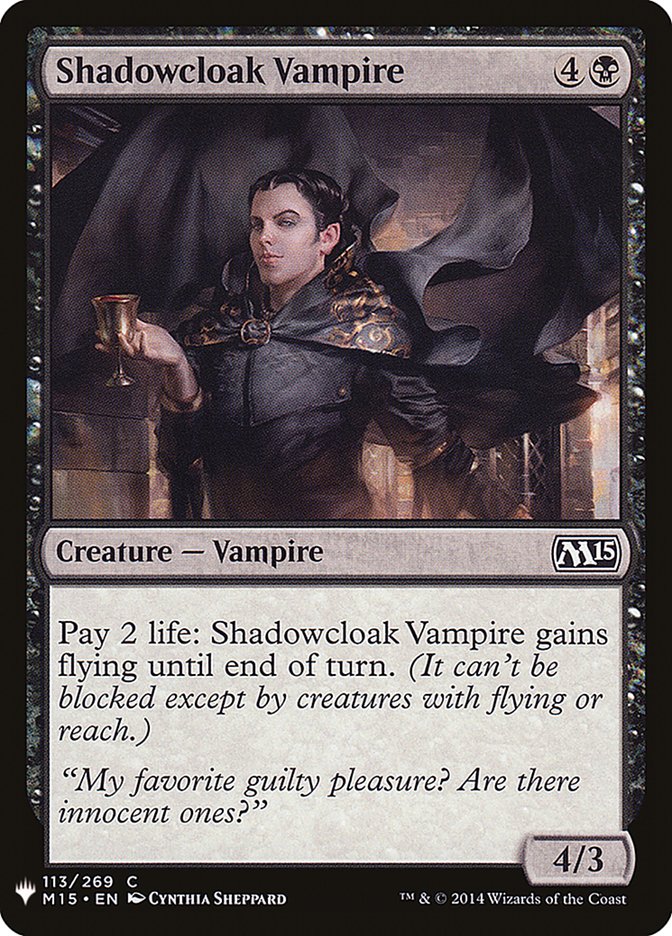 Shadowcloak Vampire [Mystery Booster] | Devastation Store