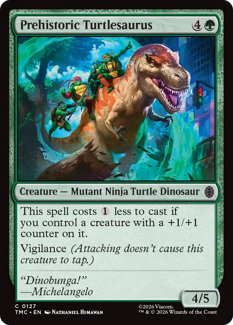 Prehistoric Turtlesaurus [Teenage Mutant Ninja Turtles Commander] | Devastation Store