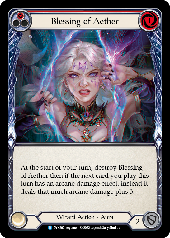 Blessing of Aether (Red) [DYN200] (Dynasty) | Devastation Store