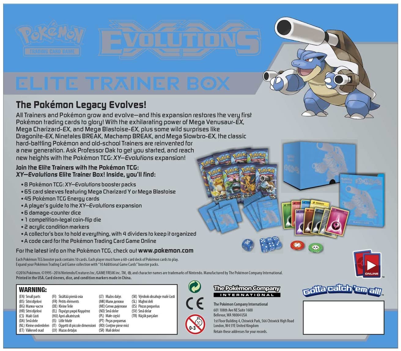XY: Evolutions - Elite Trainer Box (Mega Blastoise) | Devastation Store