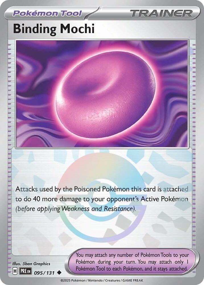 Binding Mochi (095/131) (Poke Ball Pattern) [Scarlet & Violet: Prismatic Evolutions] | Devastation Store