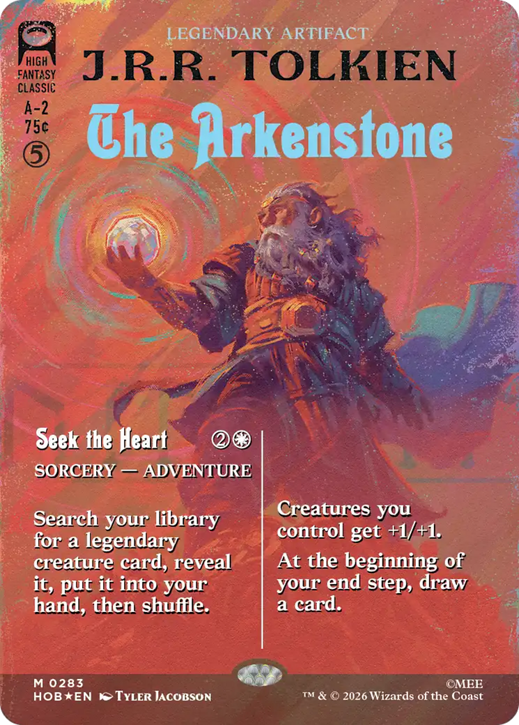 The Arkenstone (Borderless) (Surge Foil) [The Hobbit] | Devastation Store