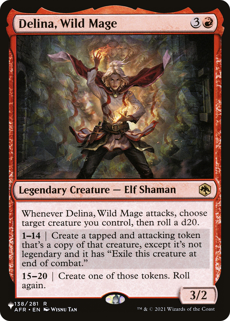 Delina, Wild Mage [The List] | Devastation Store