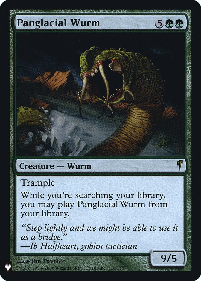 Panglacial Wurm [Mystery Booster] | Devastation Store