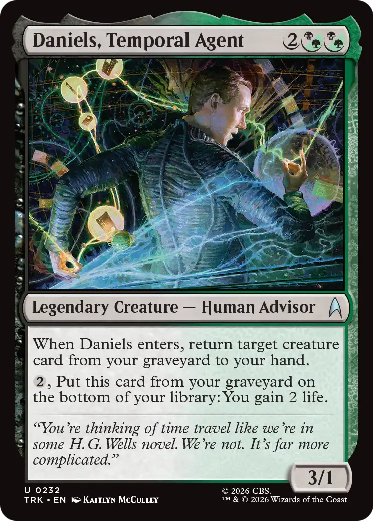 Daniels, Temporal Agent [Star Trek] | Devastation Store