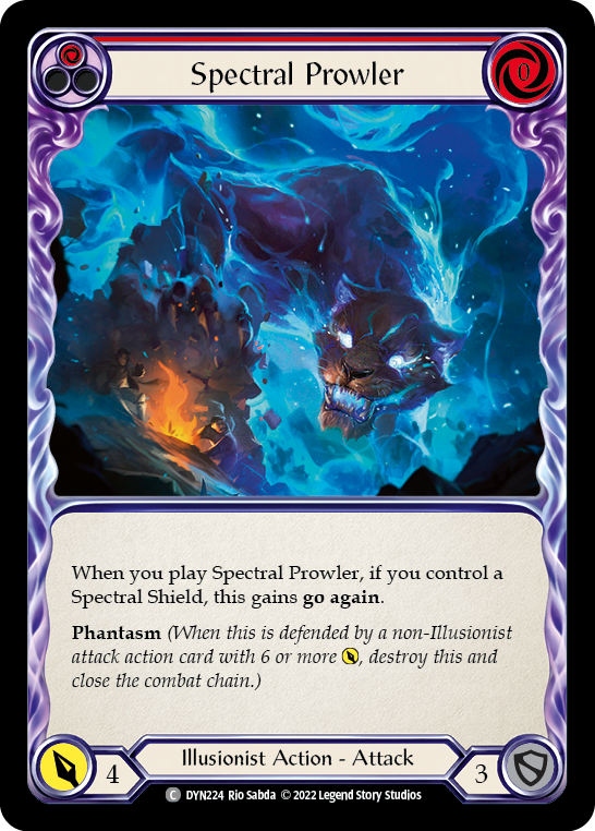 Spectral Prowler (Red) [DYN224] (Dynasty) | Devastation Store