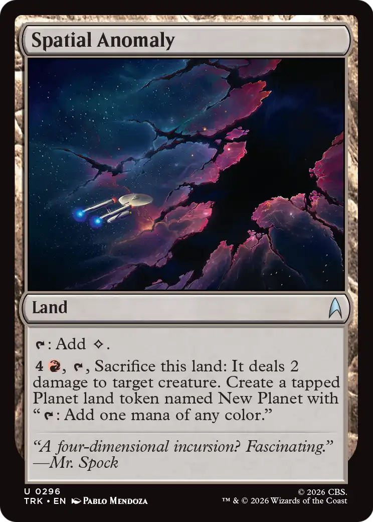 Spatial Anomaly [Star Trek] | Devastation Store
