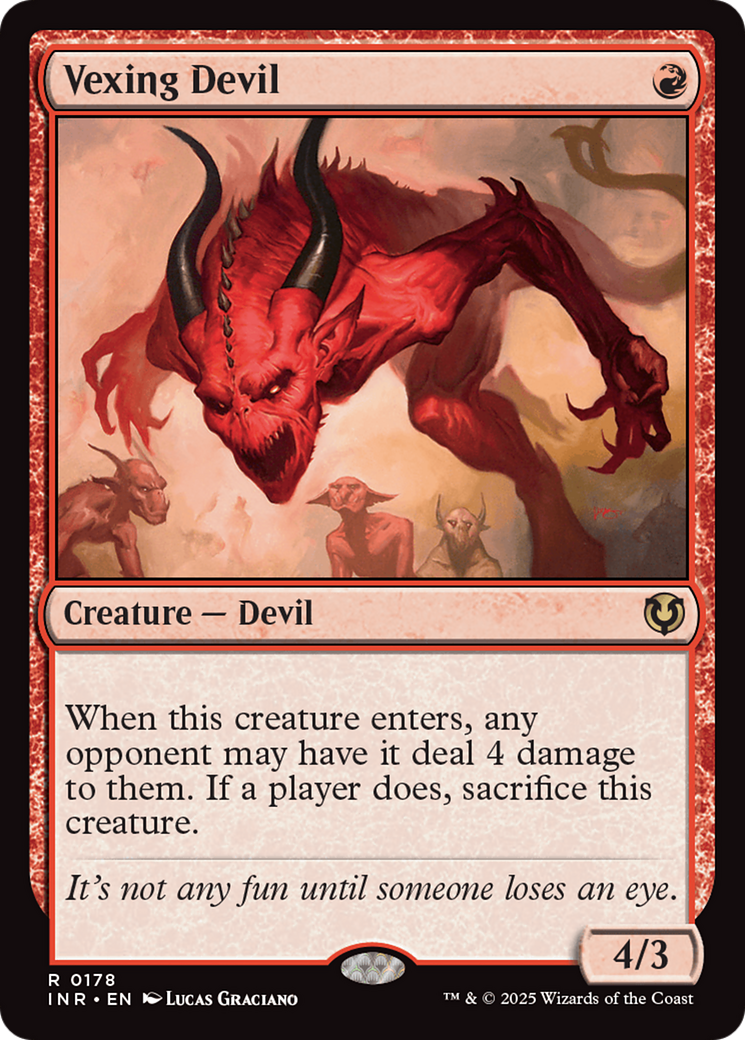 Vexing Devil [Innistrad Remastered] | Devastation Store