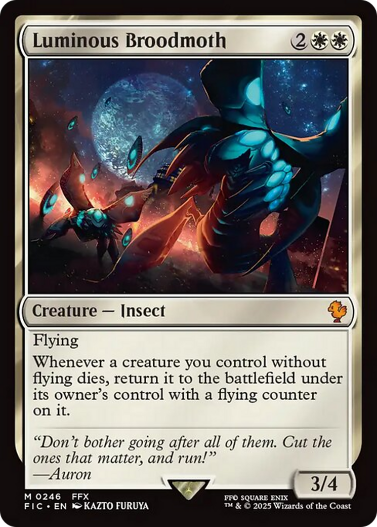 Luminous Broodmoth [FINAL FANTASY Commander] | Devastation Store