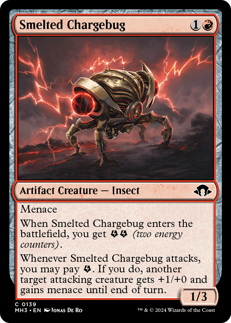 Smelted Chargebug [Modern Horizons 3] | Devastation Store