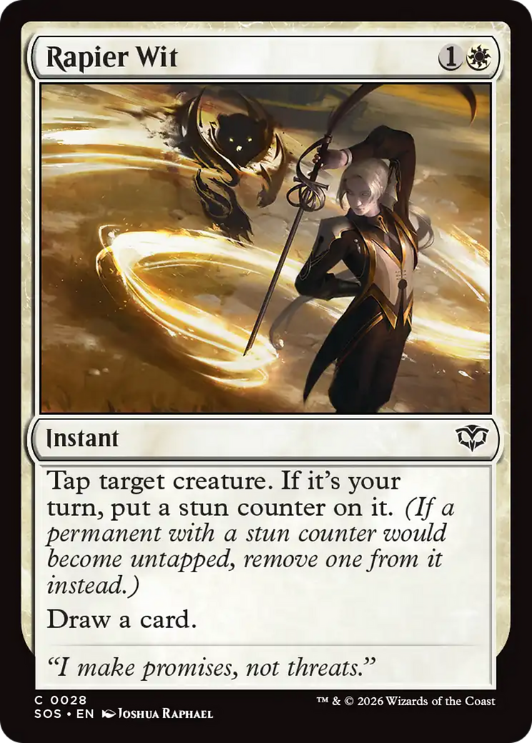 Rapier Wit [Secrets of Strixhaven] | Devastation Store