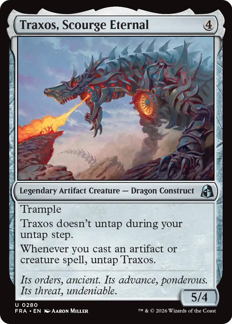 Traxos, Scourge Eternal [Reality Fracture] | Devastation Store