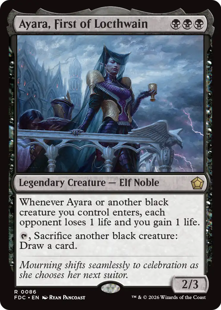 Ayara, First of Locthwain [Foundations Commander] | Devastation Store