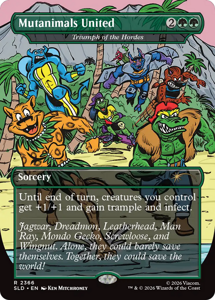Triumph of the Hordes (JP Alternate Art) (Silver Scroll Foil) [Secrets of Strixhaven: Mystical Archive] | Devastation Store