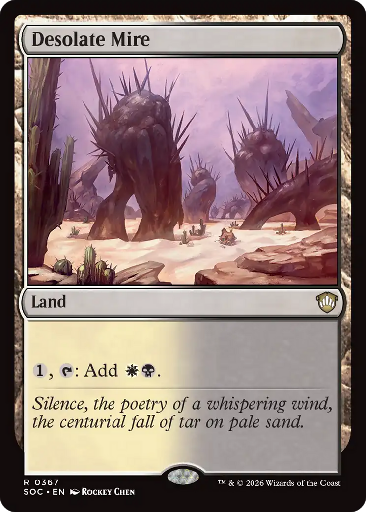 Desolate Mire [Secrets of Strixhaven Commander] | Devastation Store