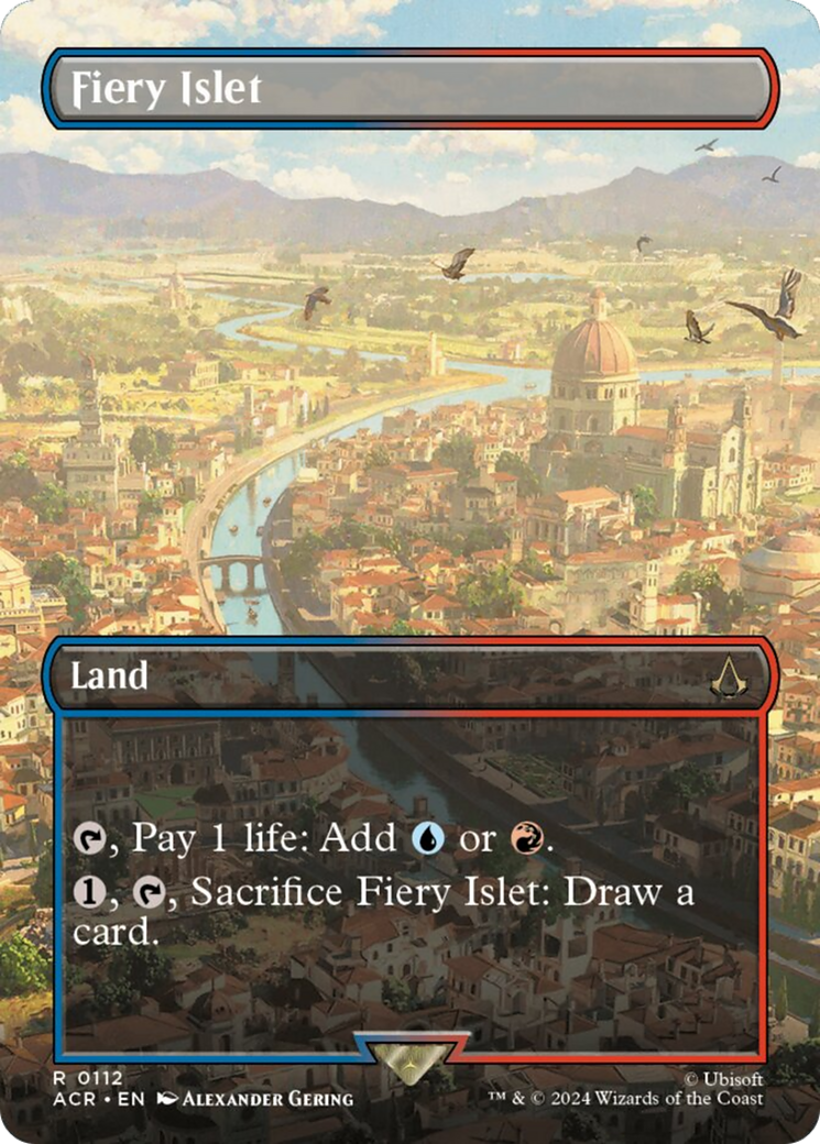 Fiery Islet (Borderless) [Assassin's Creed] | Devastation Store